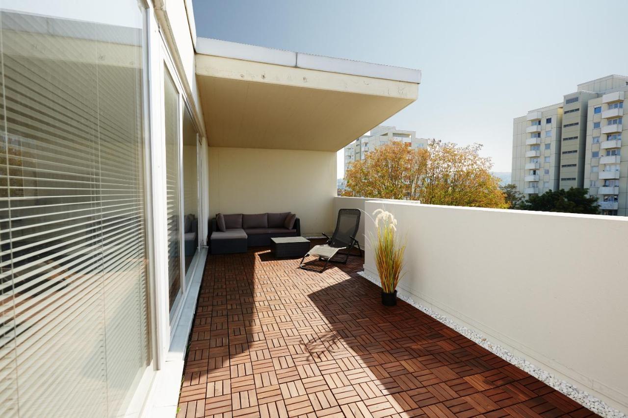 Stylisches Penthouse In Karlsruhe -Durlach Εξωτερικό φωτογραφία
